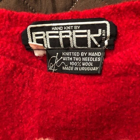 Vintage Berek 100% Wool Hand Knitted Kids Sweater - Picture 2 of 7